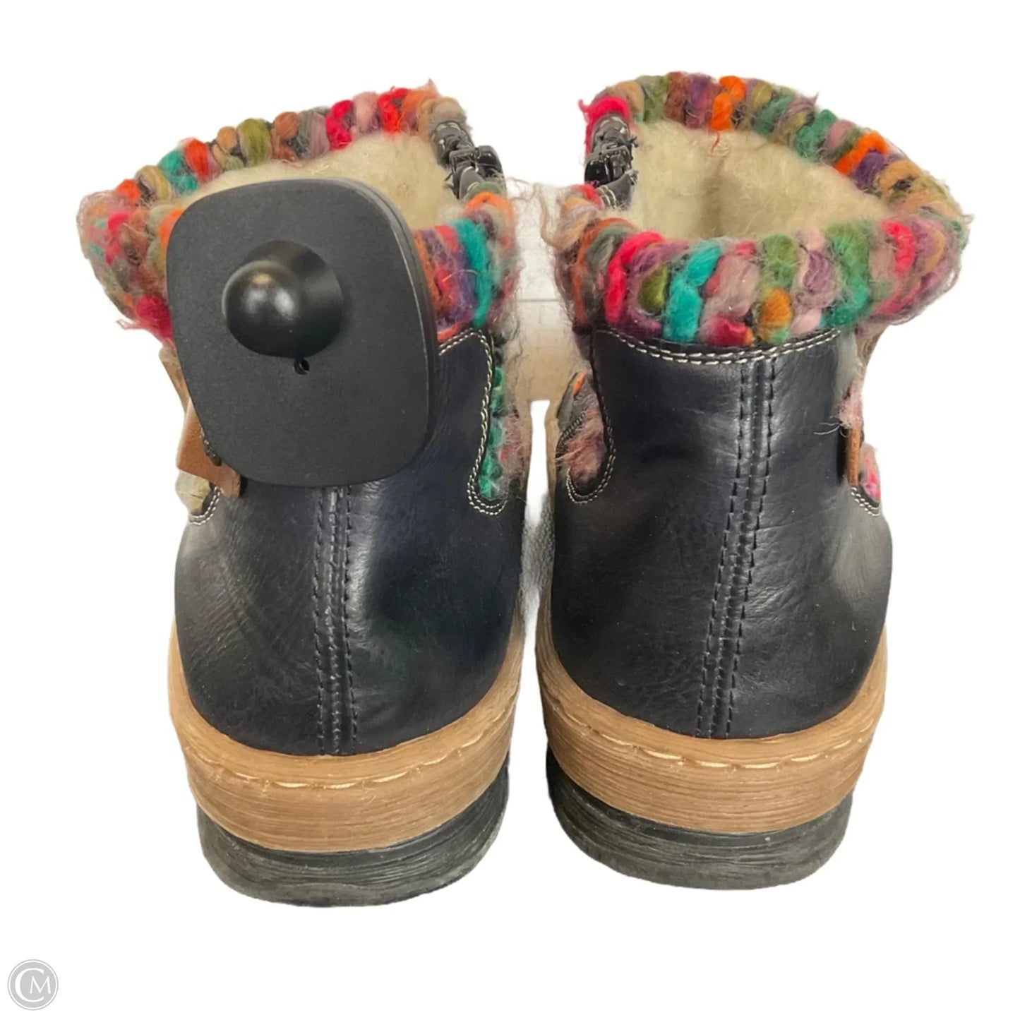 Boots Ankle Flats By Riekers In Black, Size: 8.5