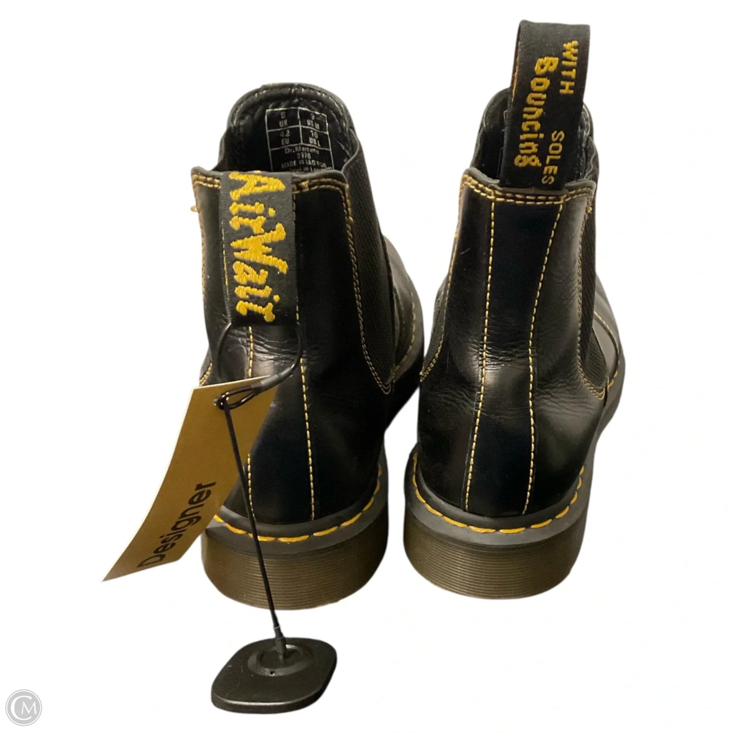 Boots Ankle Flats By Dr Martens In Black, Size: 9