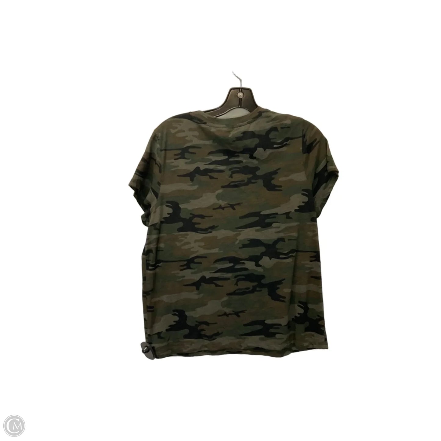 Top Short Sleeve Basic By Sanctuary In Camouflage Print, Size: L