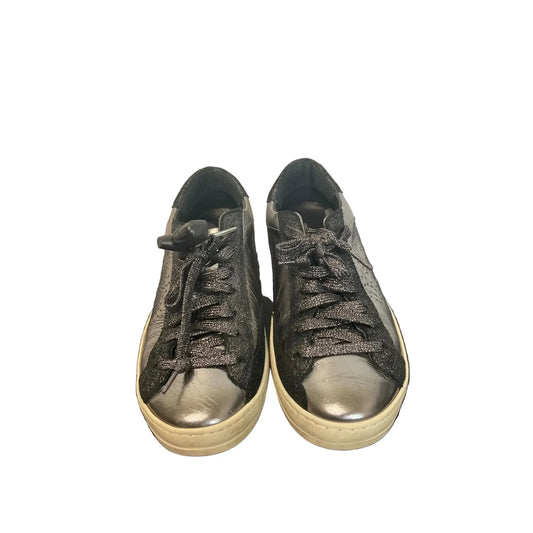 Shoes Sneakers By P448 In Silver, Size: 6.5