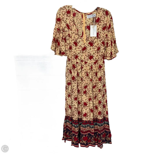 Dress Casual Maxi By Faithfull The Brand In Multi-colored, Size: 2