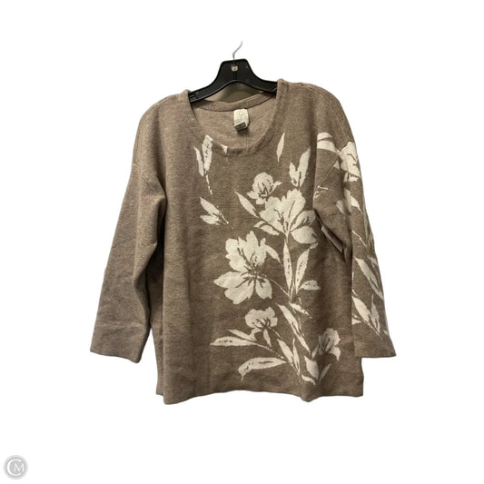 Sweater By Joie In Brown, Size: 1x