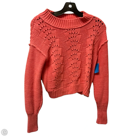 Sweater By Free People In Pink, Size: Xs