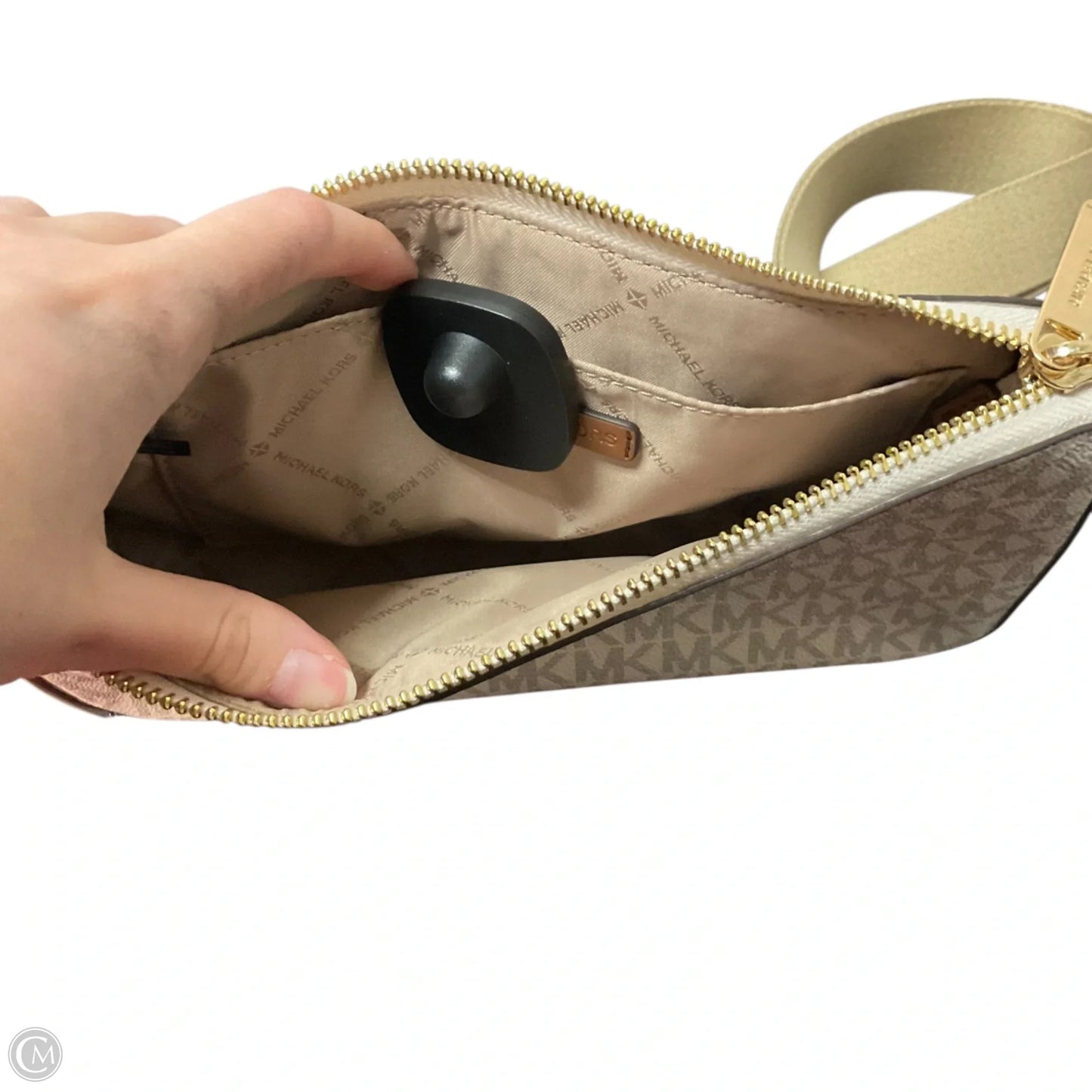 Crossbody Designer By Michael Kors, Size: Small