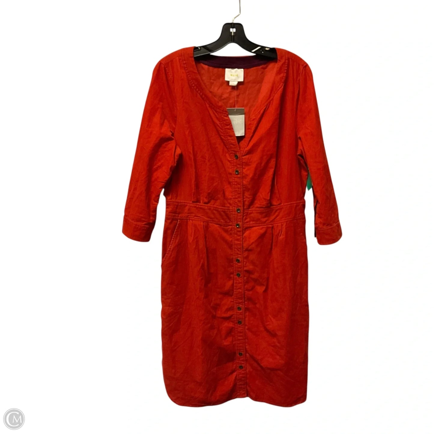 Dress Casual Short By Maeve In Orange, Size: 12