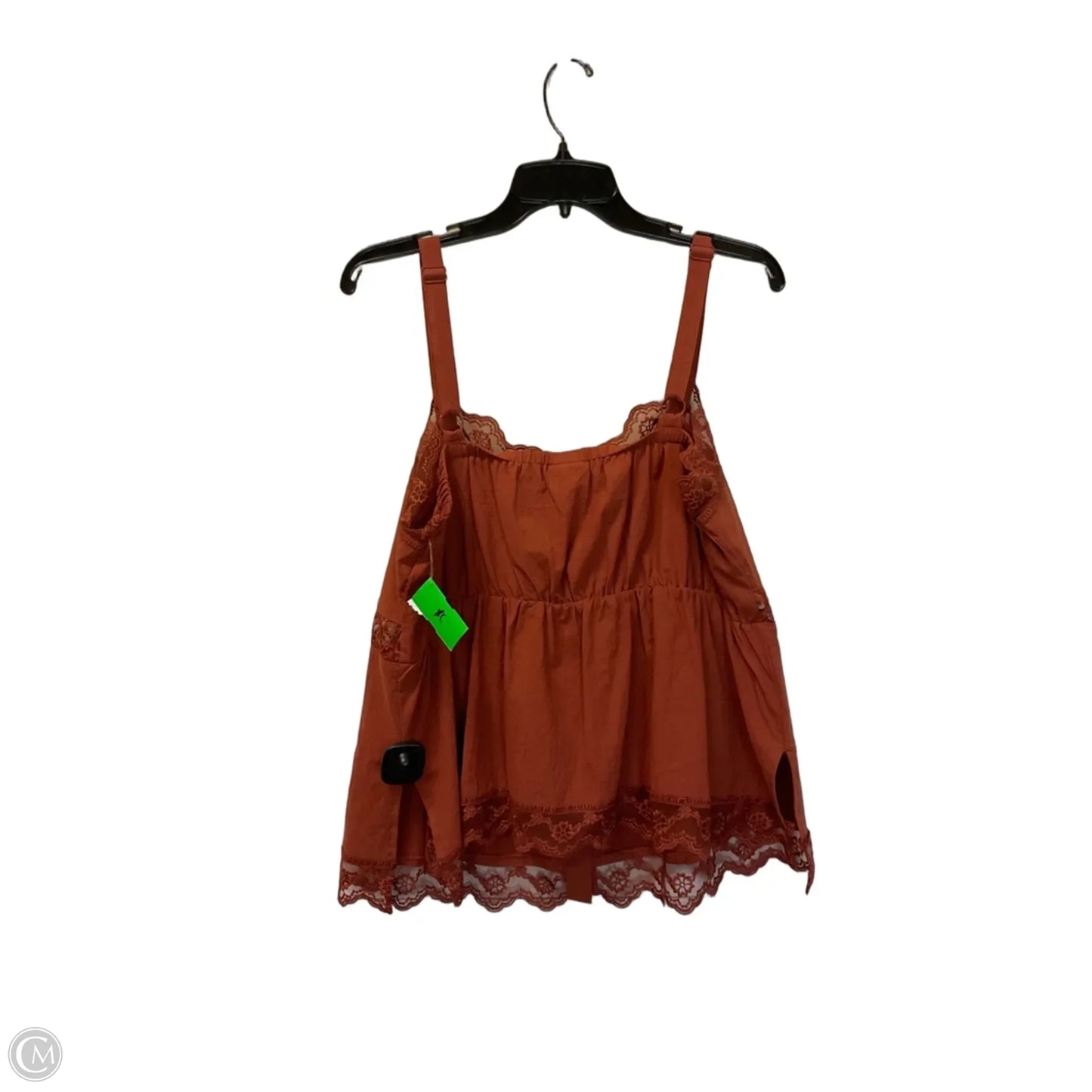 Top Sleeveless By Torrid In Orange, Size: L