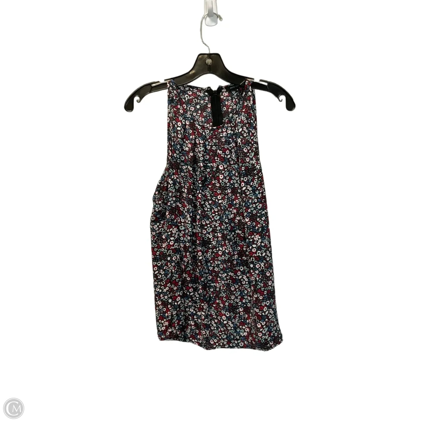 Top Sleeveless By Anne Carson In Floral Print, Size: S