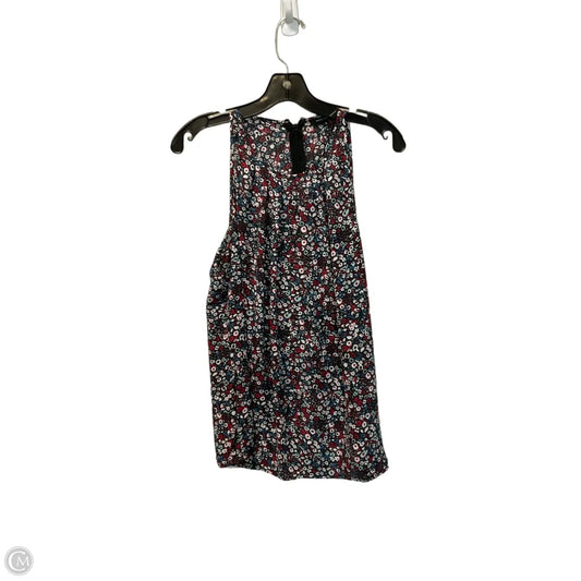 Top Sleeveless By Anne Carson In Floral Print, Size: S