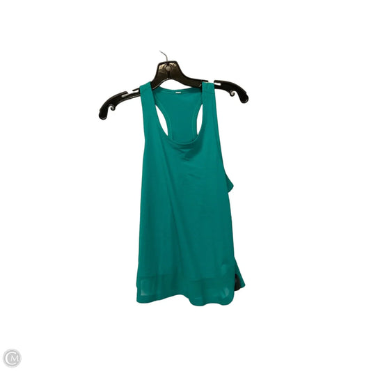 Athletic Tank Top By Lululemon In Green, Size: S