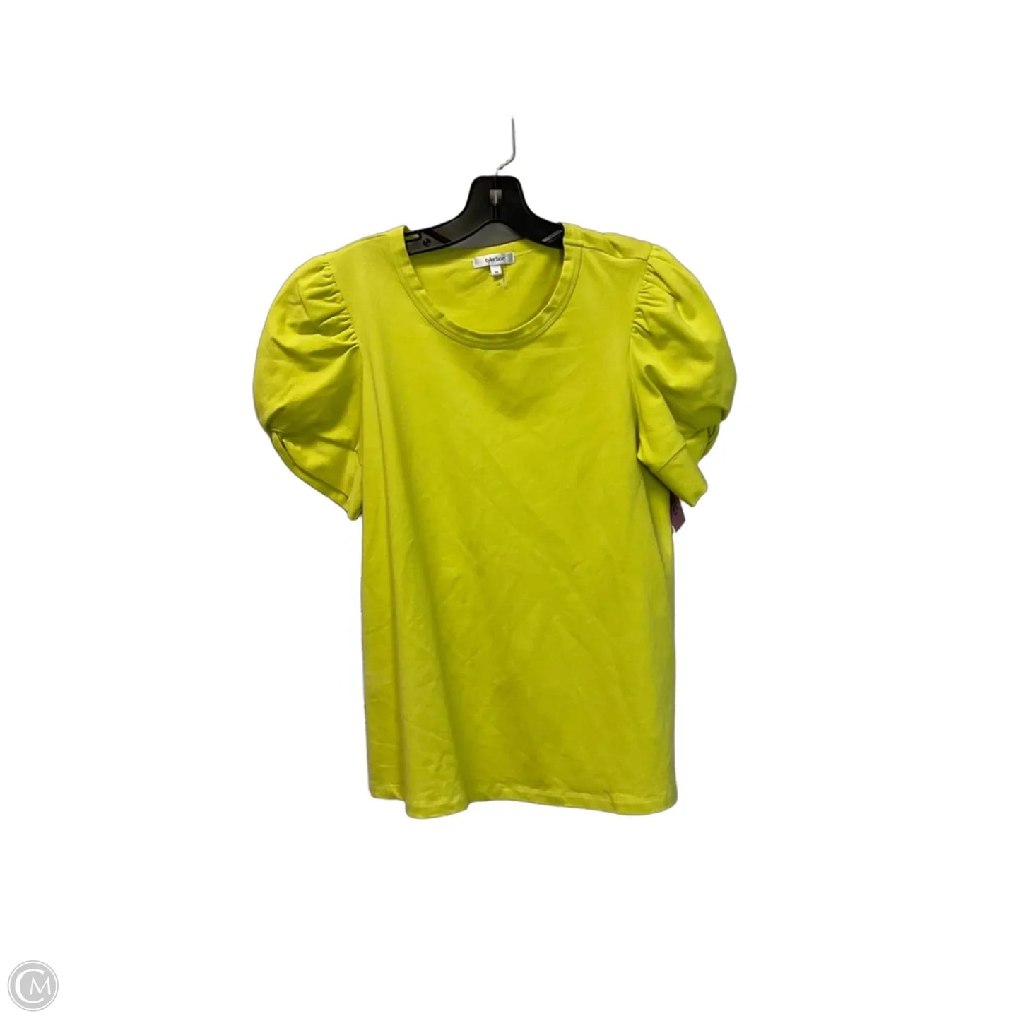 Top Short Sleeve By Tyler Boe In Yellow, Size: M