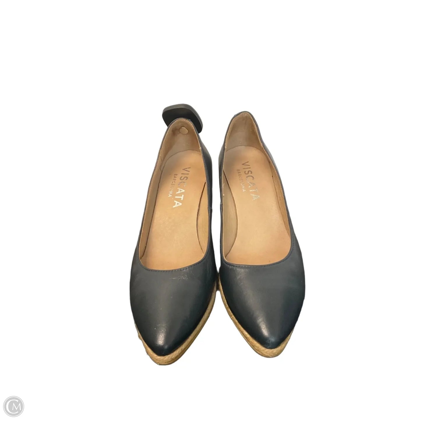 Shoes Heels Wedge By Cmc In Navy, Size: 8.5