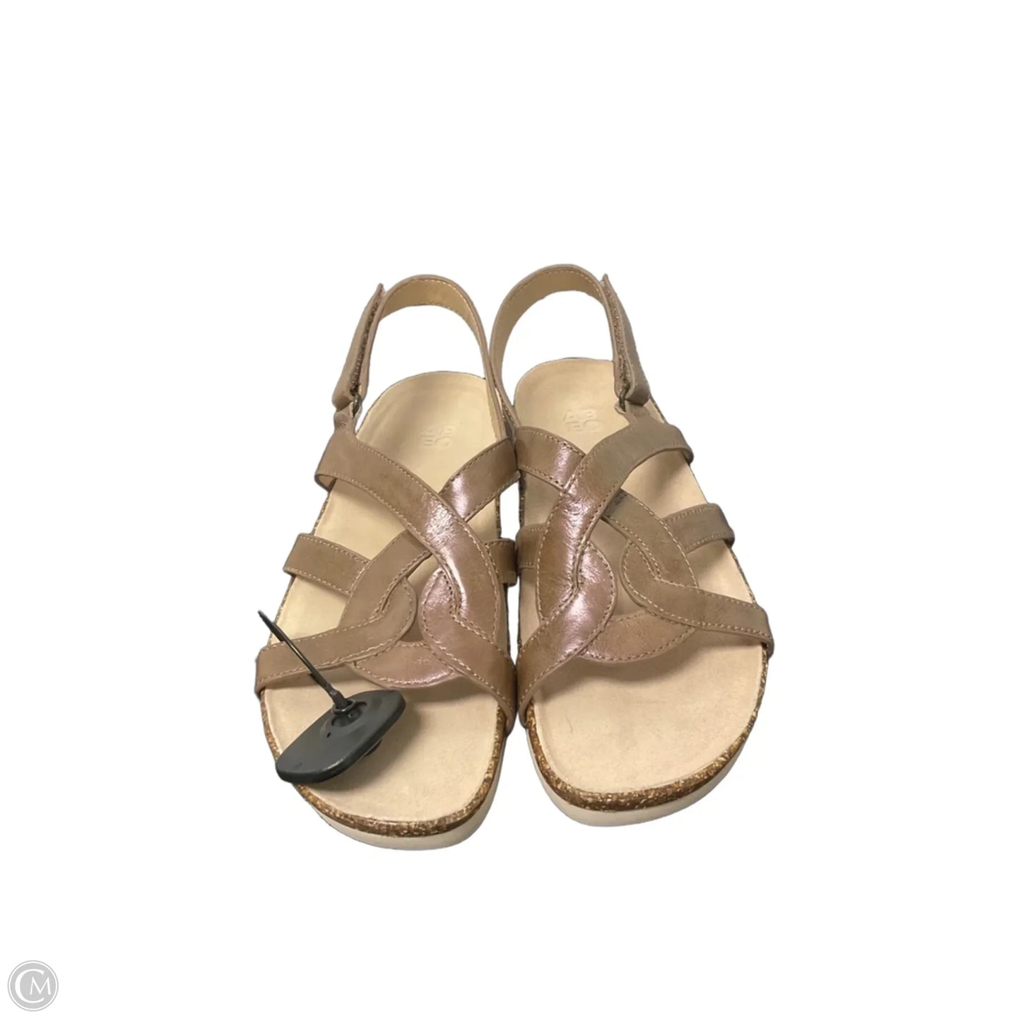 Sandals Flats By Abeo In Brown, Size: 9