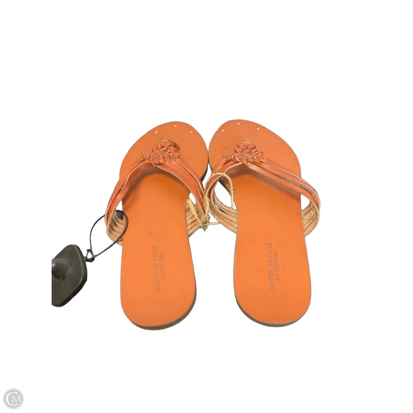 Sandals Flip Flops By American Eagle In Brown, Size: 8