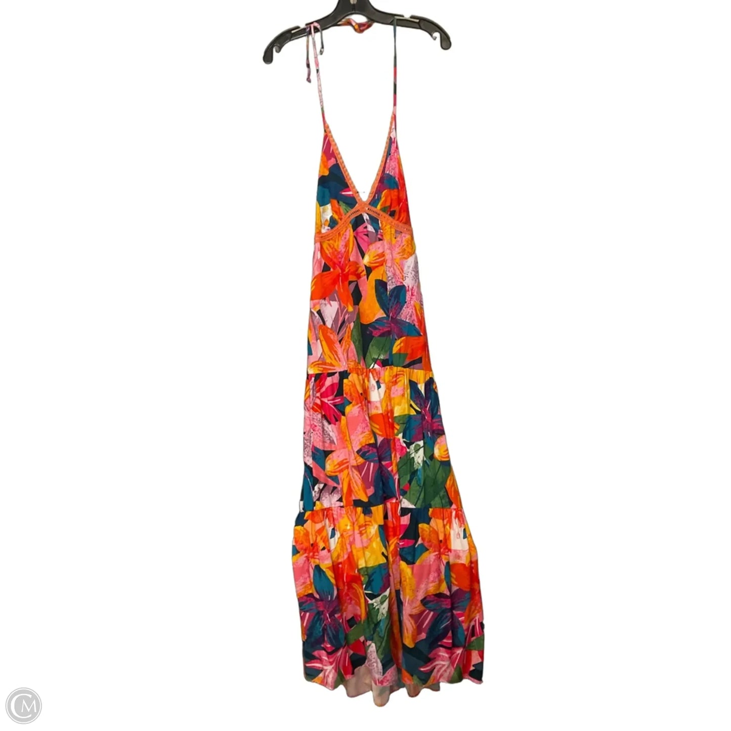 Dress Casual Midi By Sofia By Sofia Vergara In Orange, Size: Xs