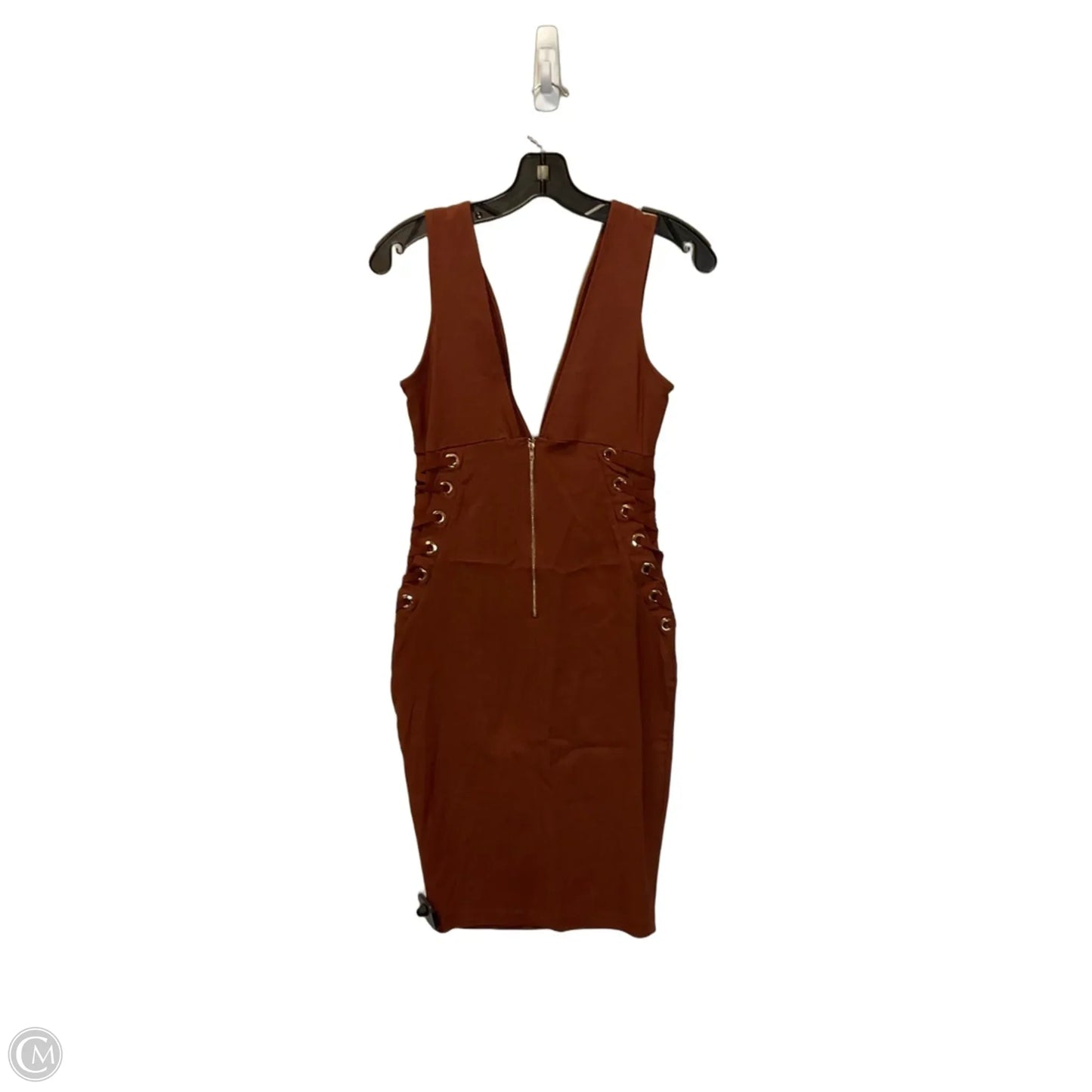 Dress Casual Short By Iris In Orange, Size: S