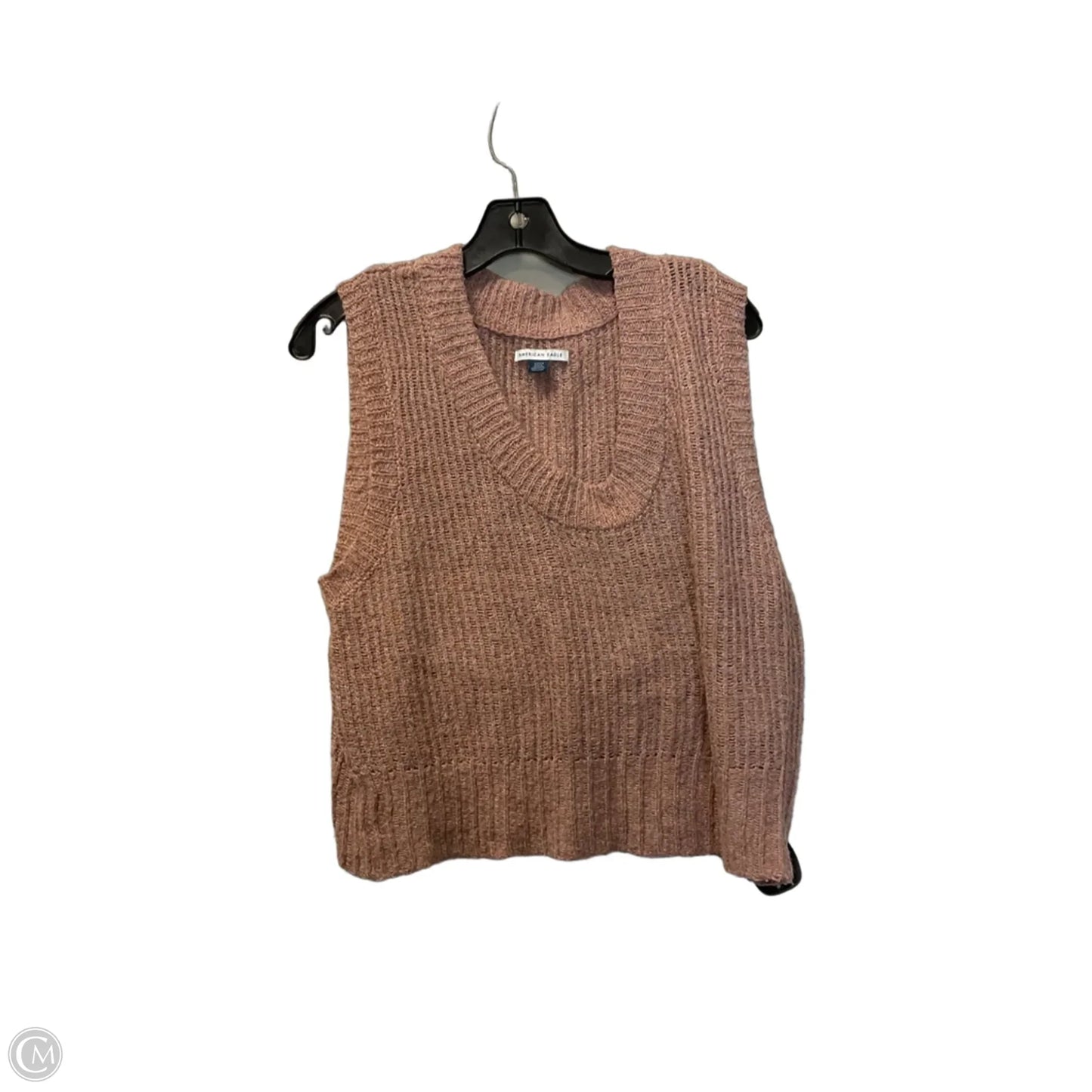 Top Sleeveless By American Eagle In Pink, Size: S