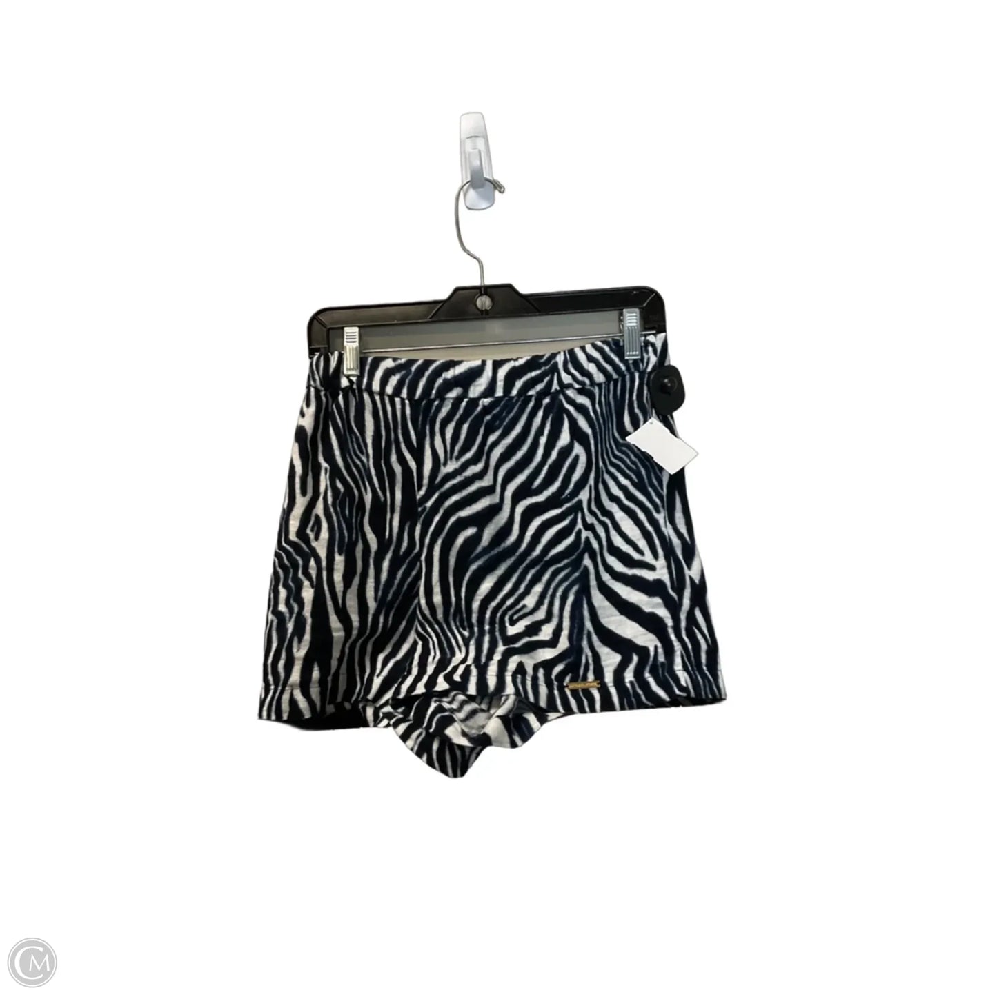 Shorts By Michael By Michael Kors In Zebra Print, Size: L