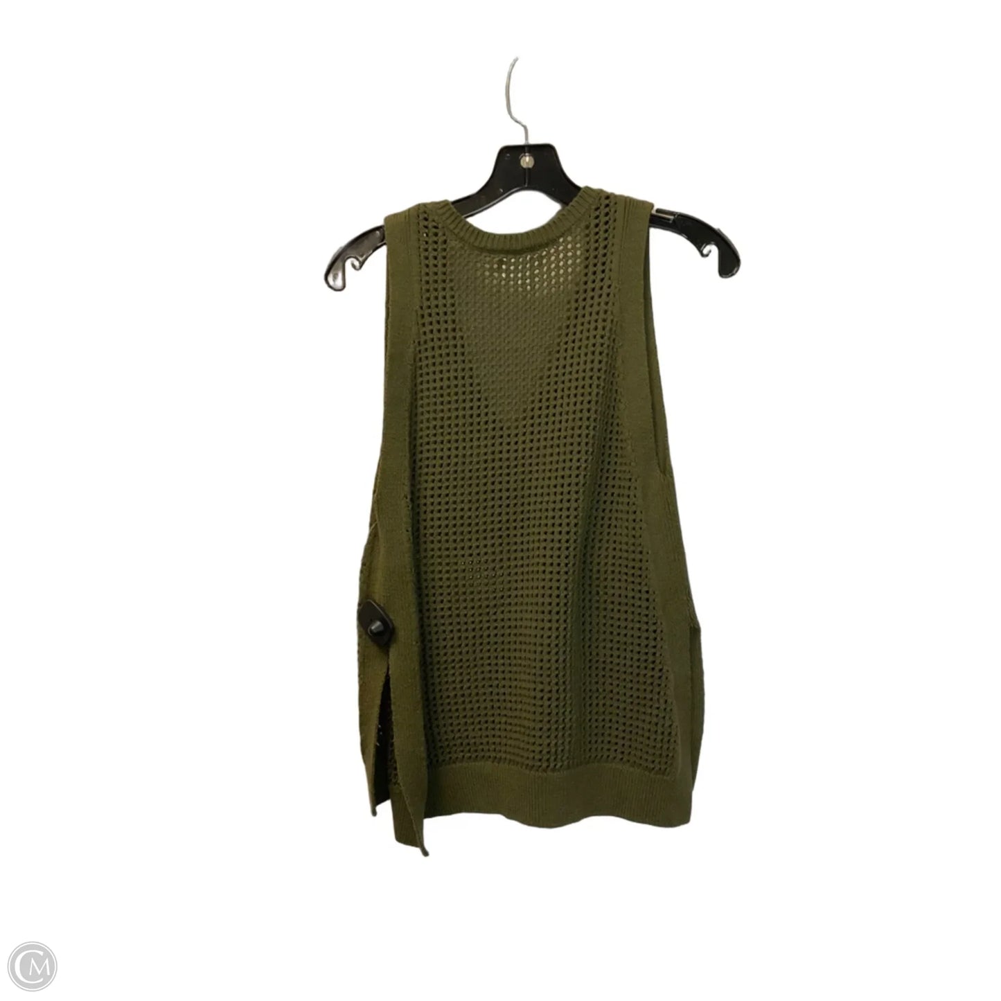 Top Sleeveless By Maeve In Green, Size: S