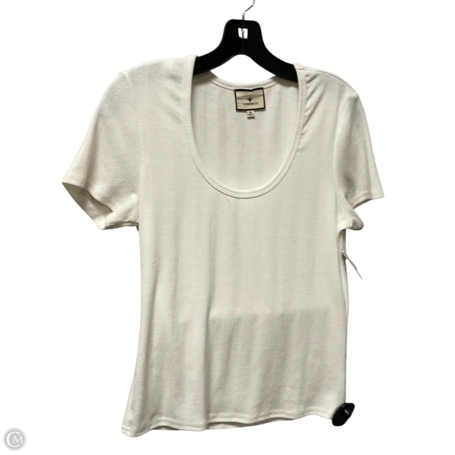 Top Short Sleeve By Tuckernuck In White, Size: M