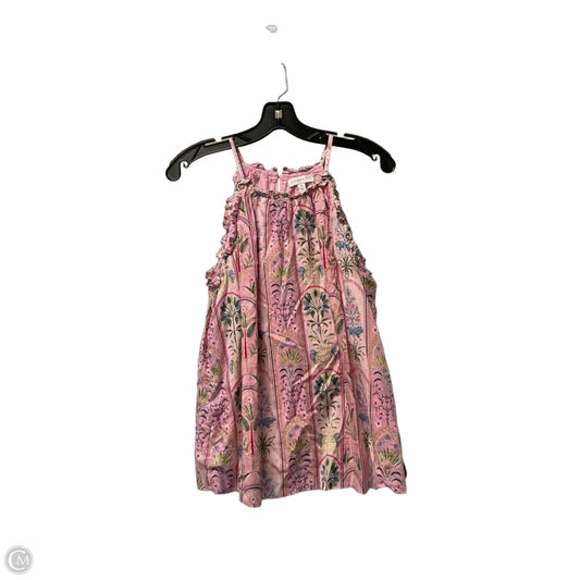 Top Sleeveless By Crown And Ivy In Pink, Size: M