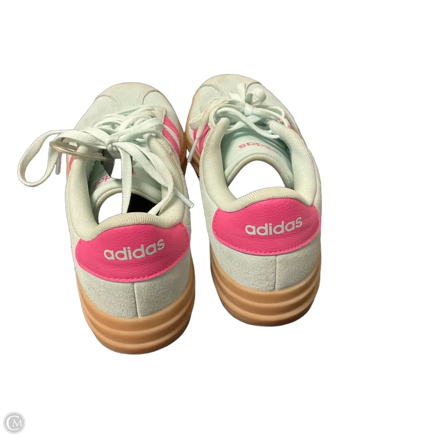 Shoes Sneakers Platform By Adidas In Blue & Pink, Size: 8