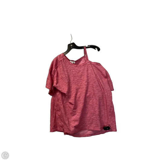 Top Short Sleeve By Umgee In Pink, Size: M