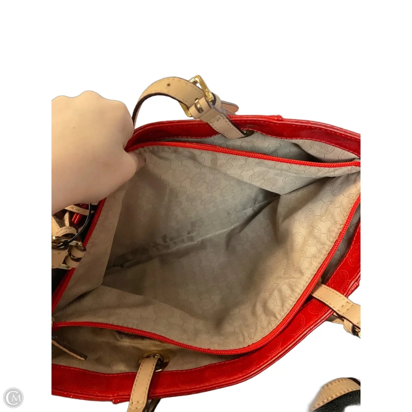 Handbag Designer By Michael Kors, Size: Medium
