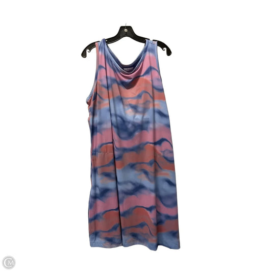 Dress Casual Midi By Columbia In Multi-colored, Size: 2x