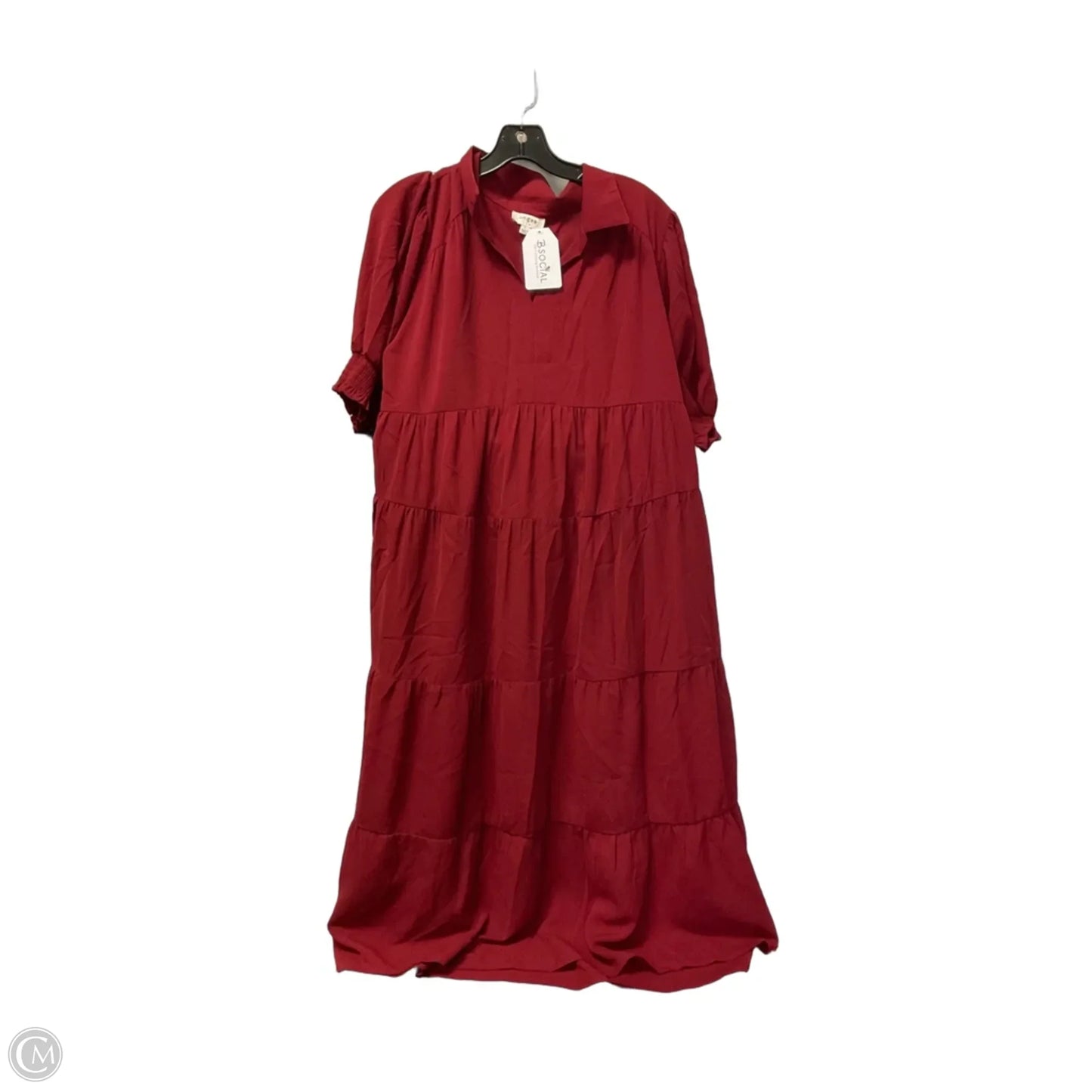 Dress Casual Maxi By Umgee In Red, Size: L