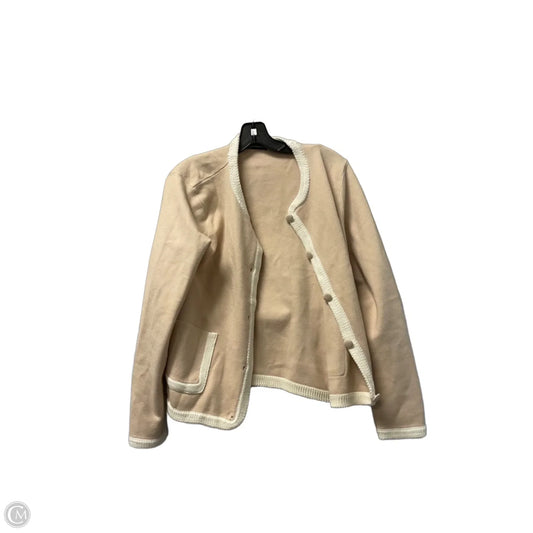 Cardigan By Prettygarden In Tan, Size: Xl