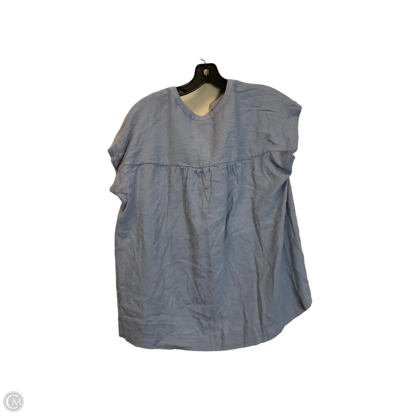 Top Short Sleeve By Splendid In Blue, Size: M