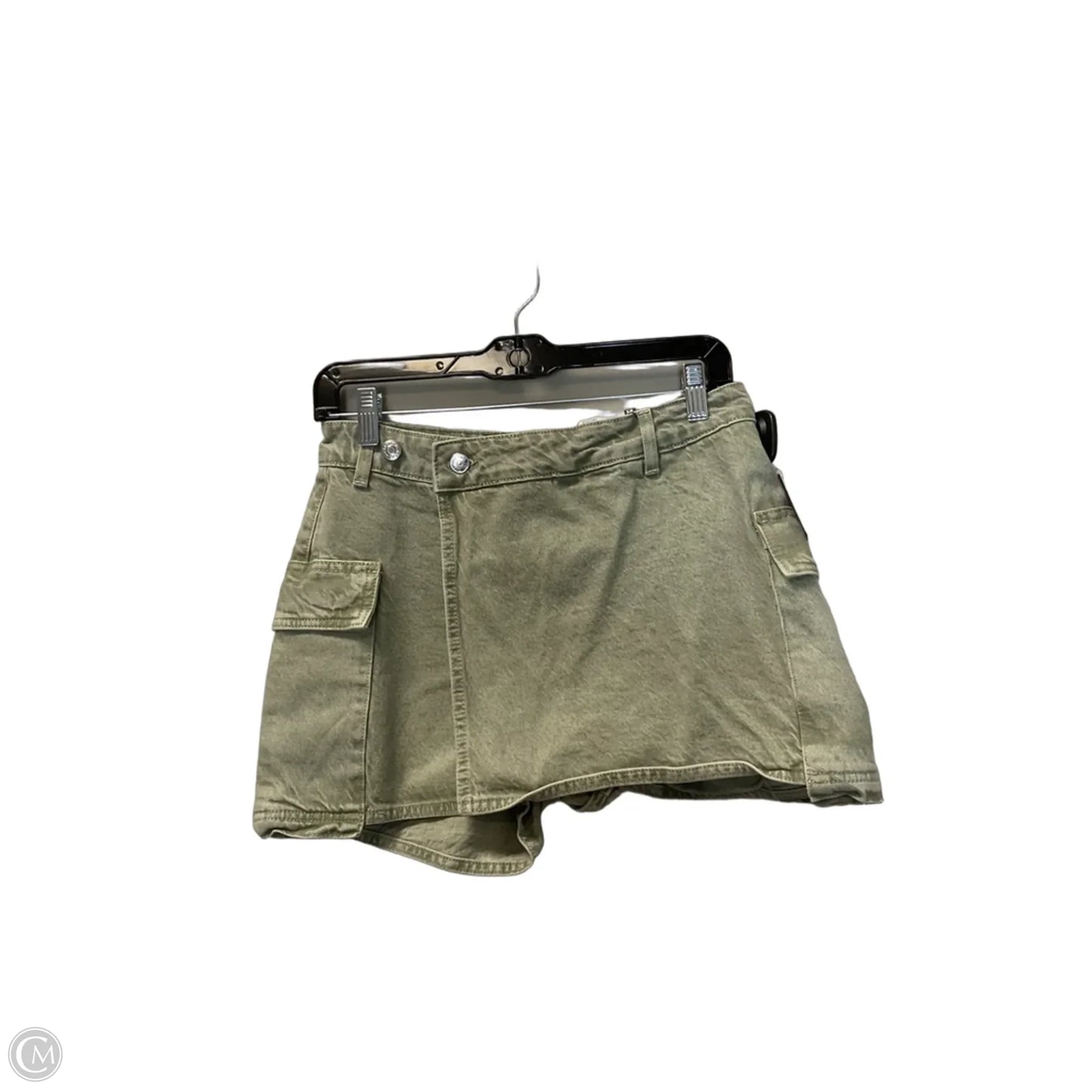 Shorts By Zara In Green, Size: Xs