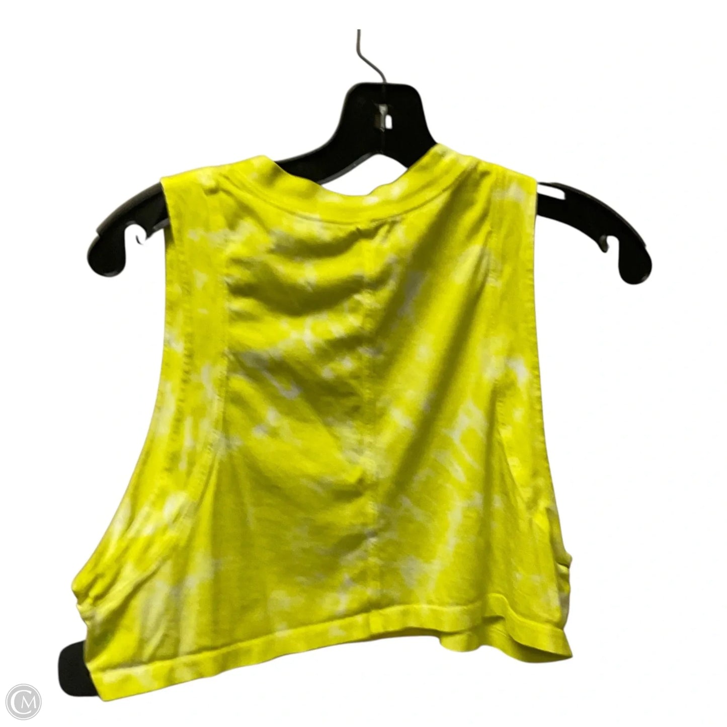 Athletic Tank Top By Lululemon In Yellow, Size: 6