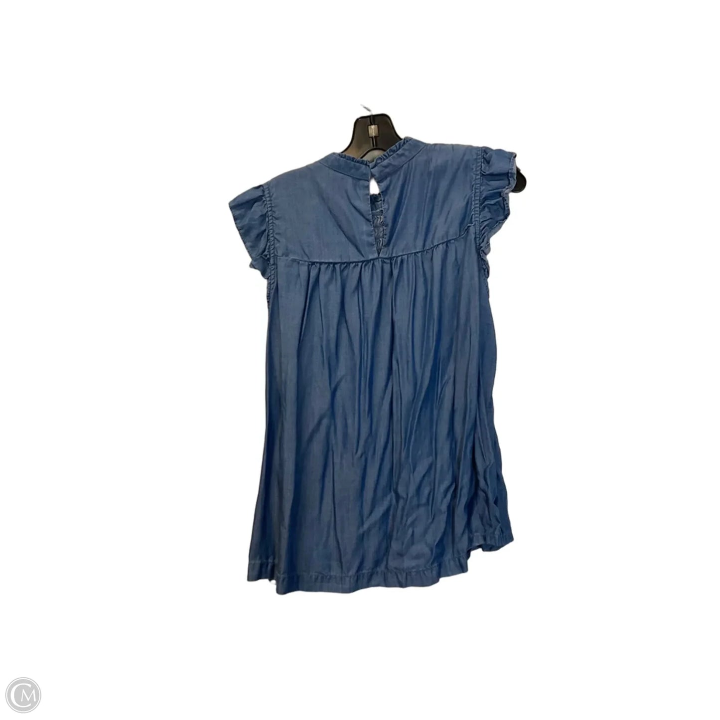 Top Short Sleeve By Crown And Ivy In Blue, Size: M