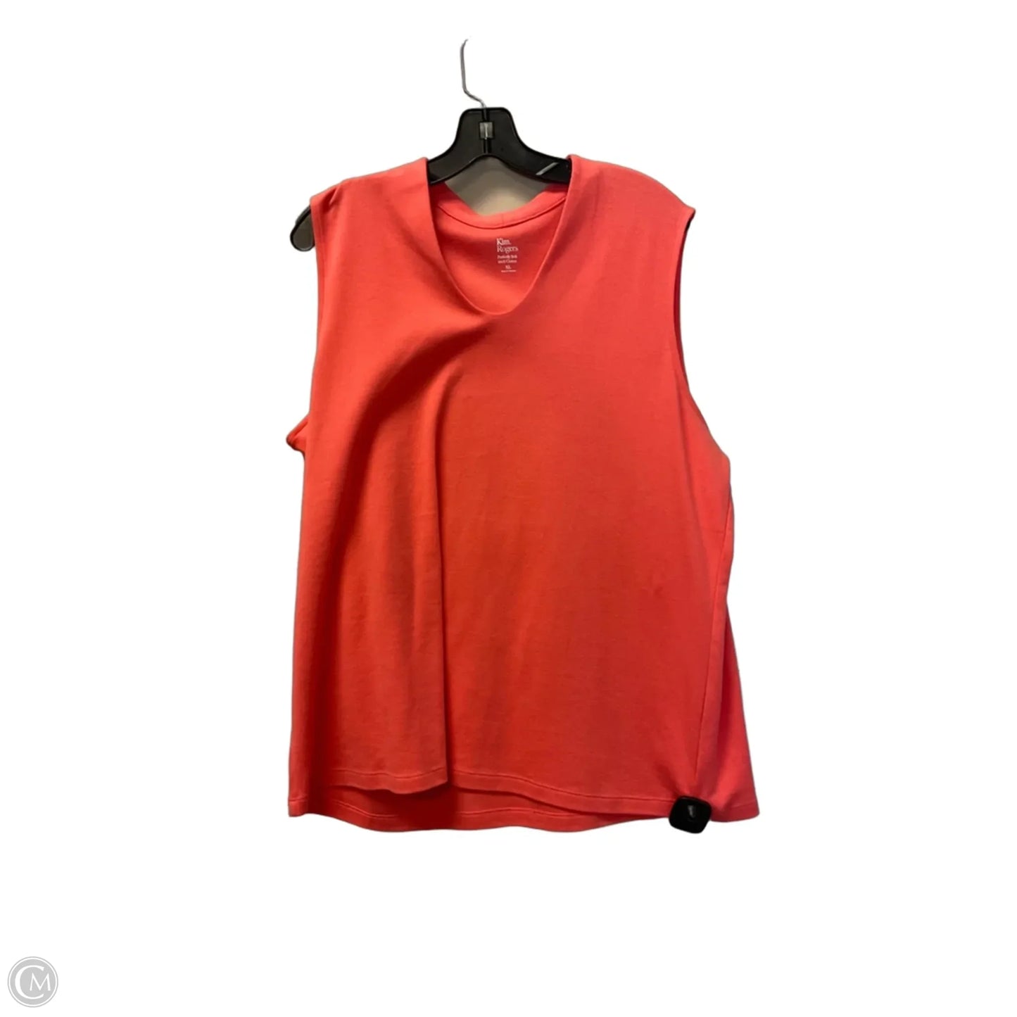 Top Sleeveless Basic By Kim Rogers In Pink, Size: Xl