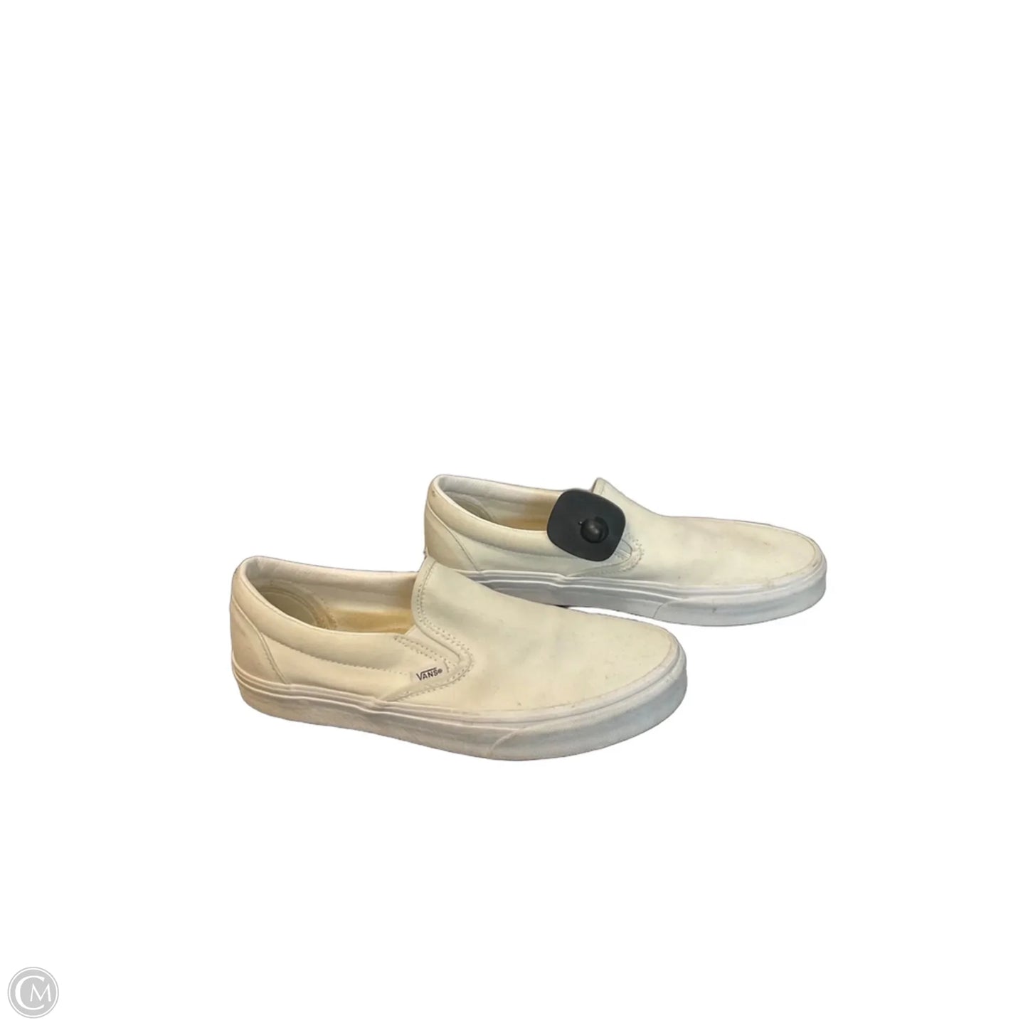 Shoes Flats By Vans In White, Size: 8.5