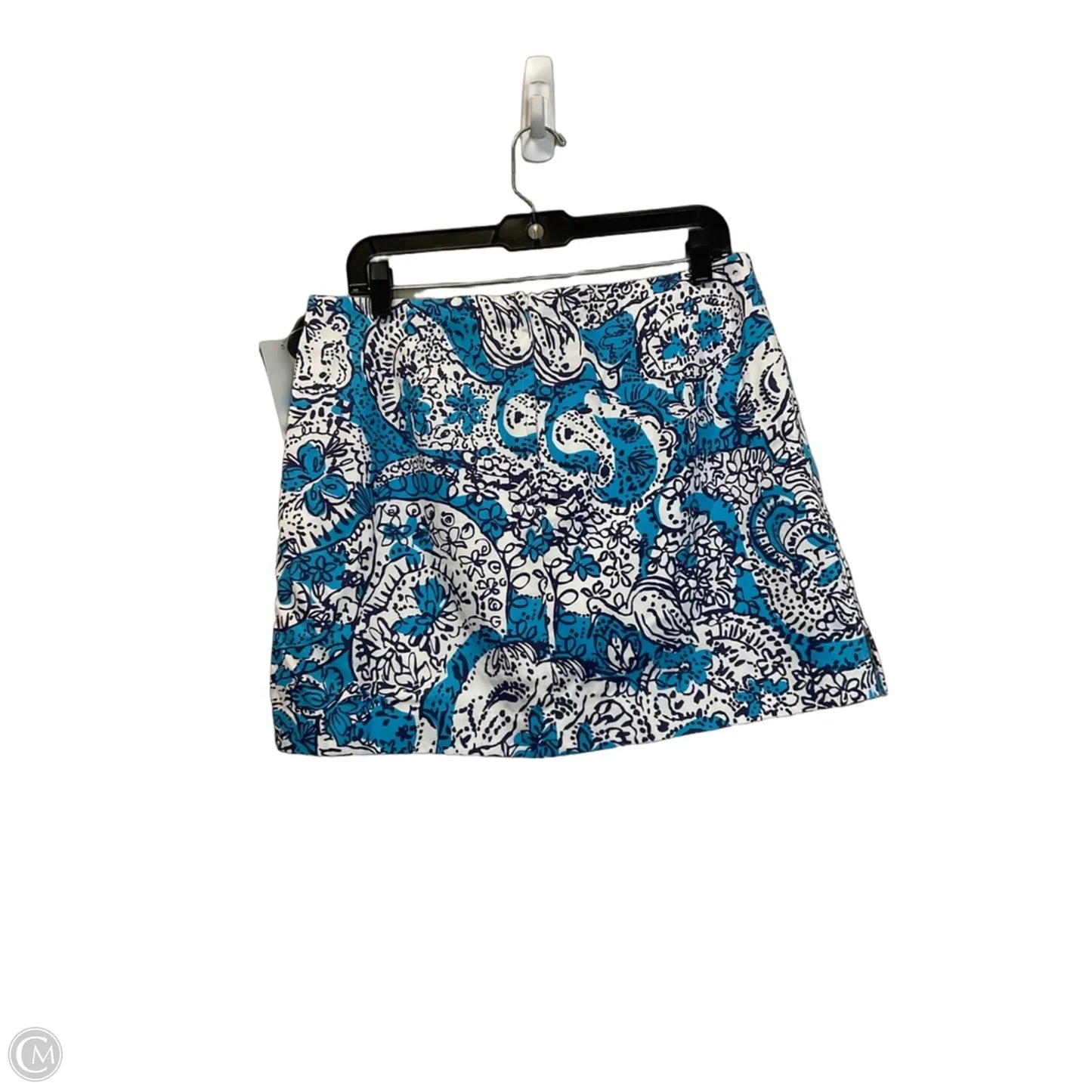 Skort Designer By Lilly Pulitzer In Blue, Size: 10