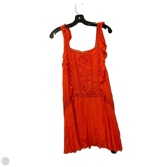 Top Sleeveless By Free People In Orange, Size: Xs