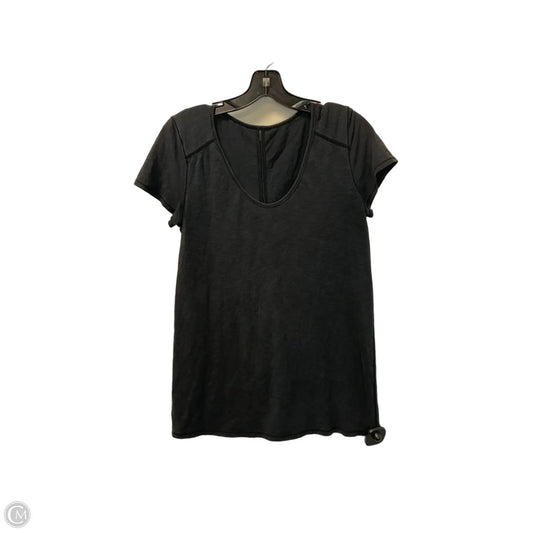 Top Short Sleeve By Lululemon In Black, Size: S