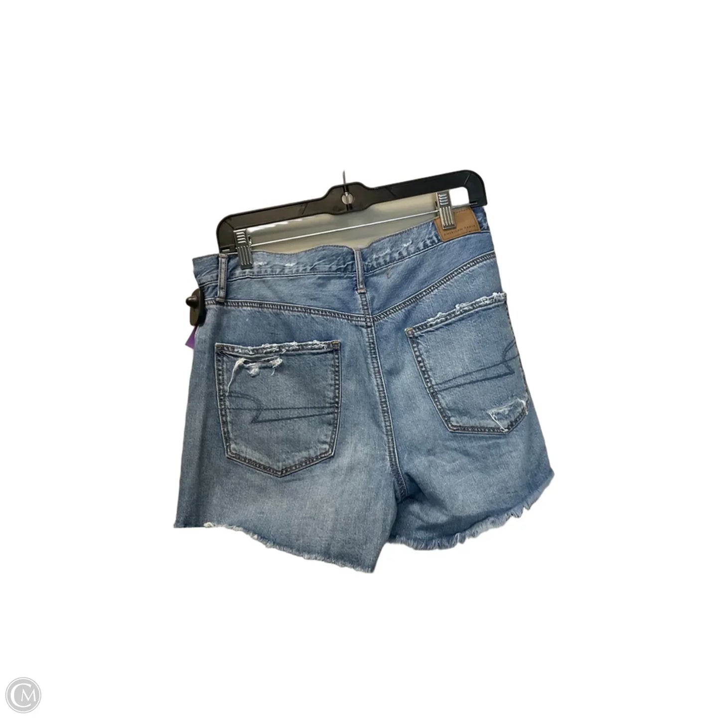 Shorts By American Eagle In Blue Denim, Size: 8