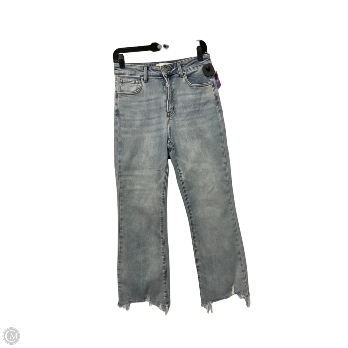 Jeans Straight By Risen In Blue Denim, Size: 6