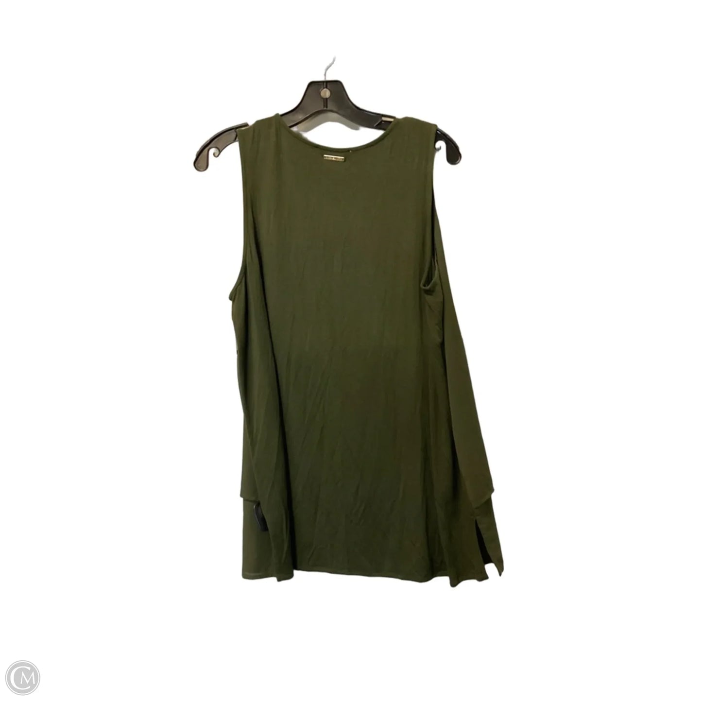 Top Sleeveless Basic By Michael By Michael Kors In Green, Size: L