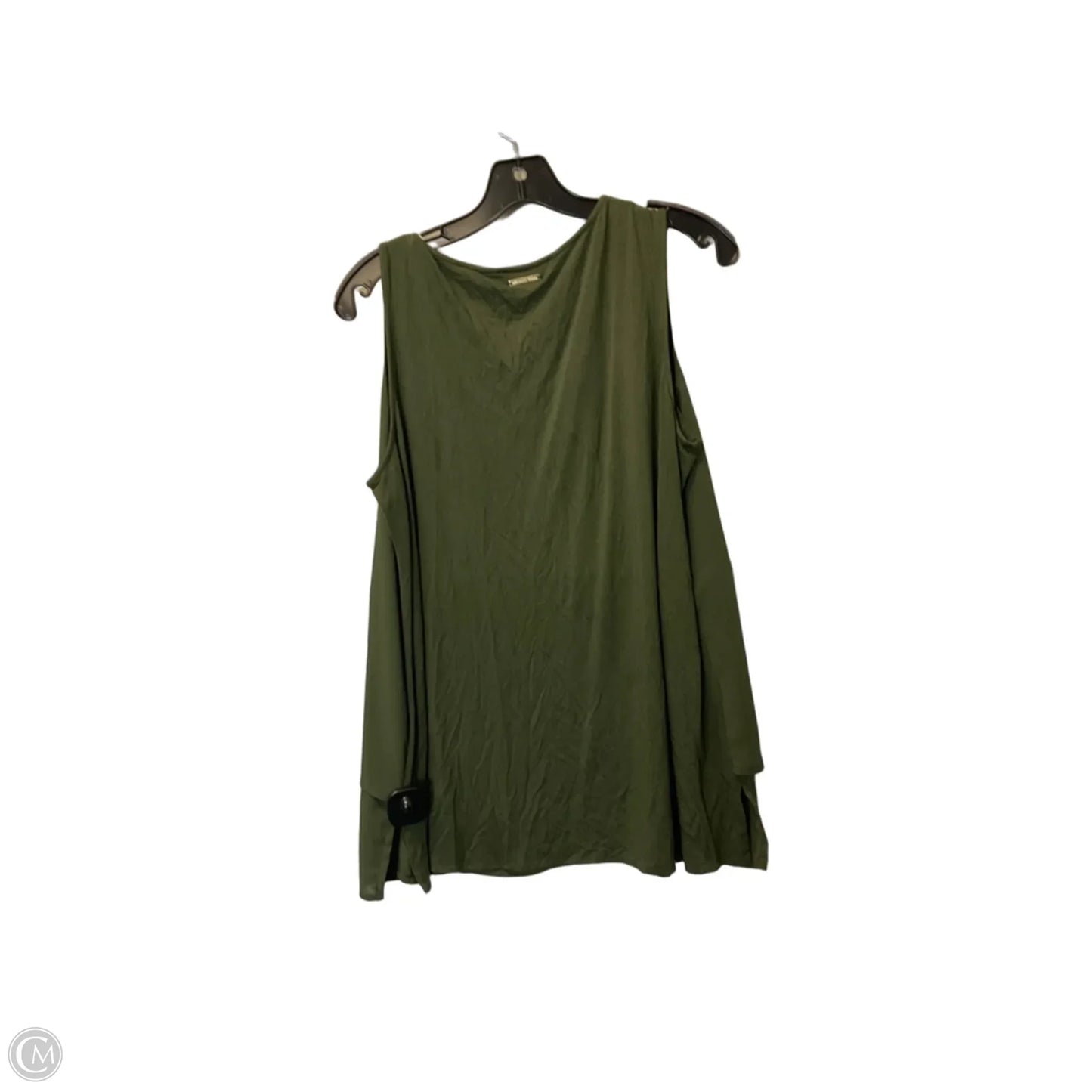 Top Sleeveless Basic By Michael By Michael Kors In Green, Size: L