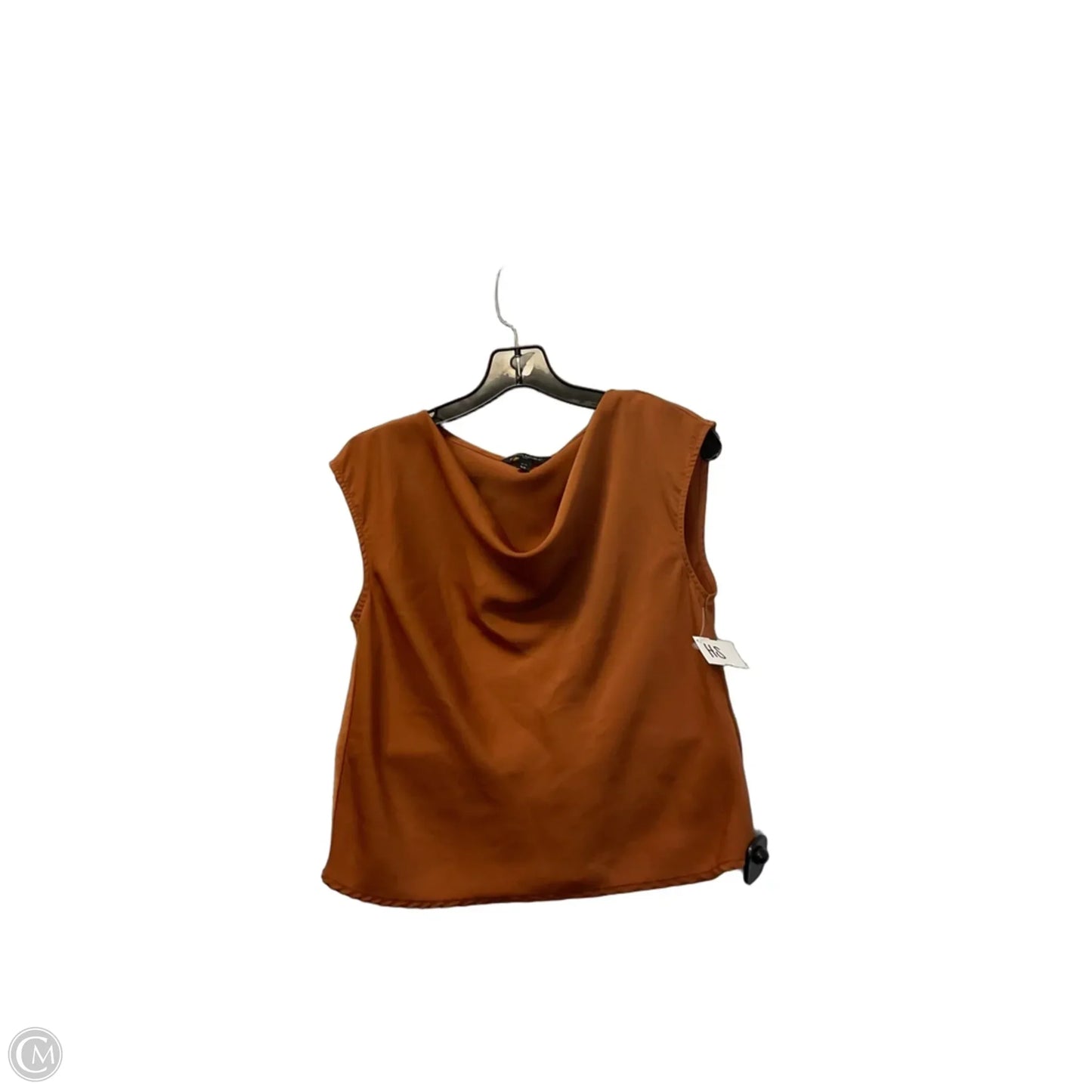 Top Sleeveless By Banana Republic In Brown, Size: Xs