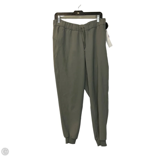 Athletic Pants By Lululemon In Green, Size: 10