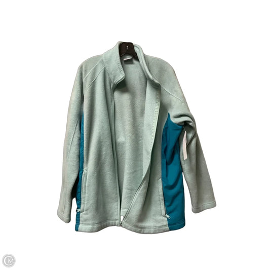 Jacket Faux Fur & Sherpa By Columbia In Blue, Size: 3x