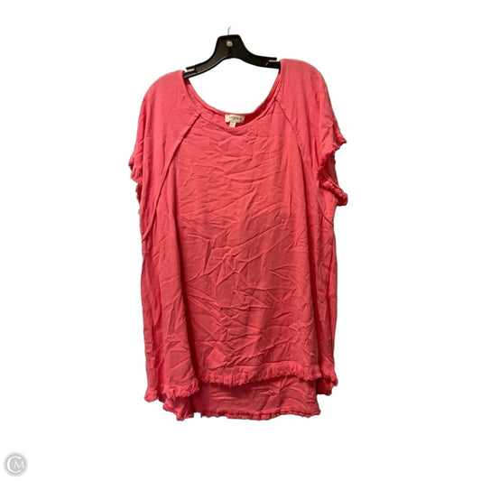 Dress Casual Short By Umgee In Pink, Size: 1x