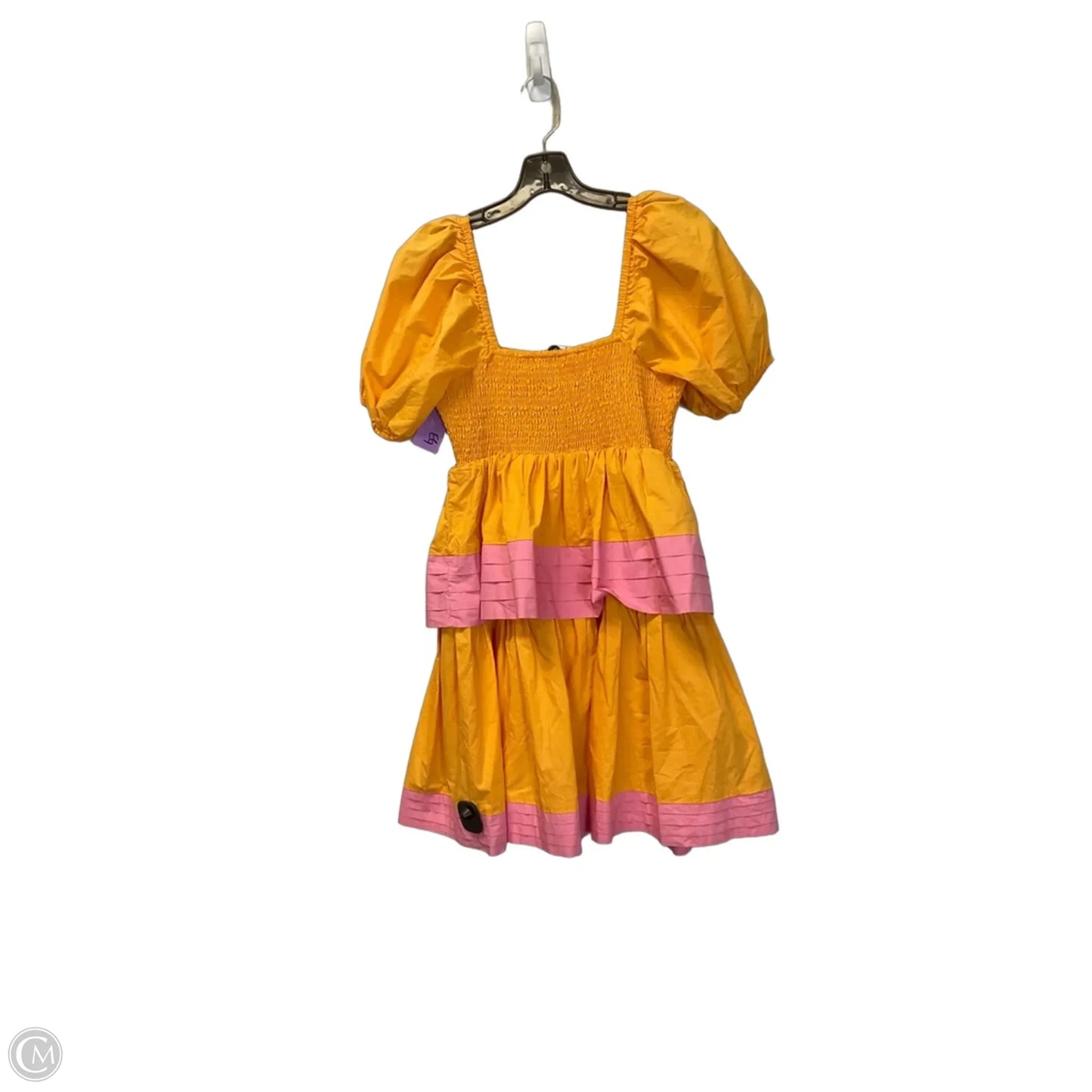 Dress Casual Short By English Factory In Orange, Size: S
