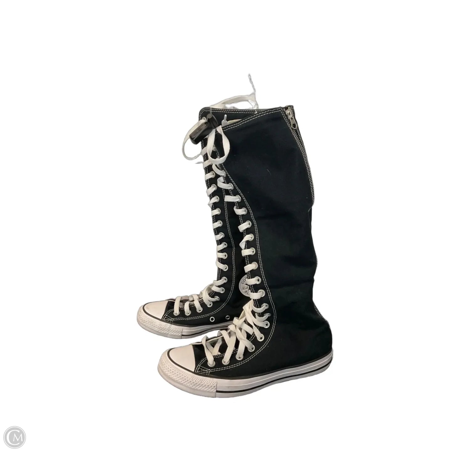 Shoes Sneakers By Converse In Black, Size: 8