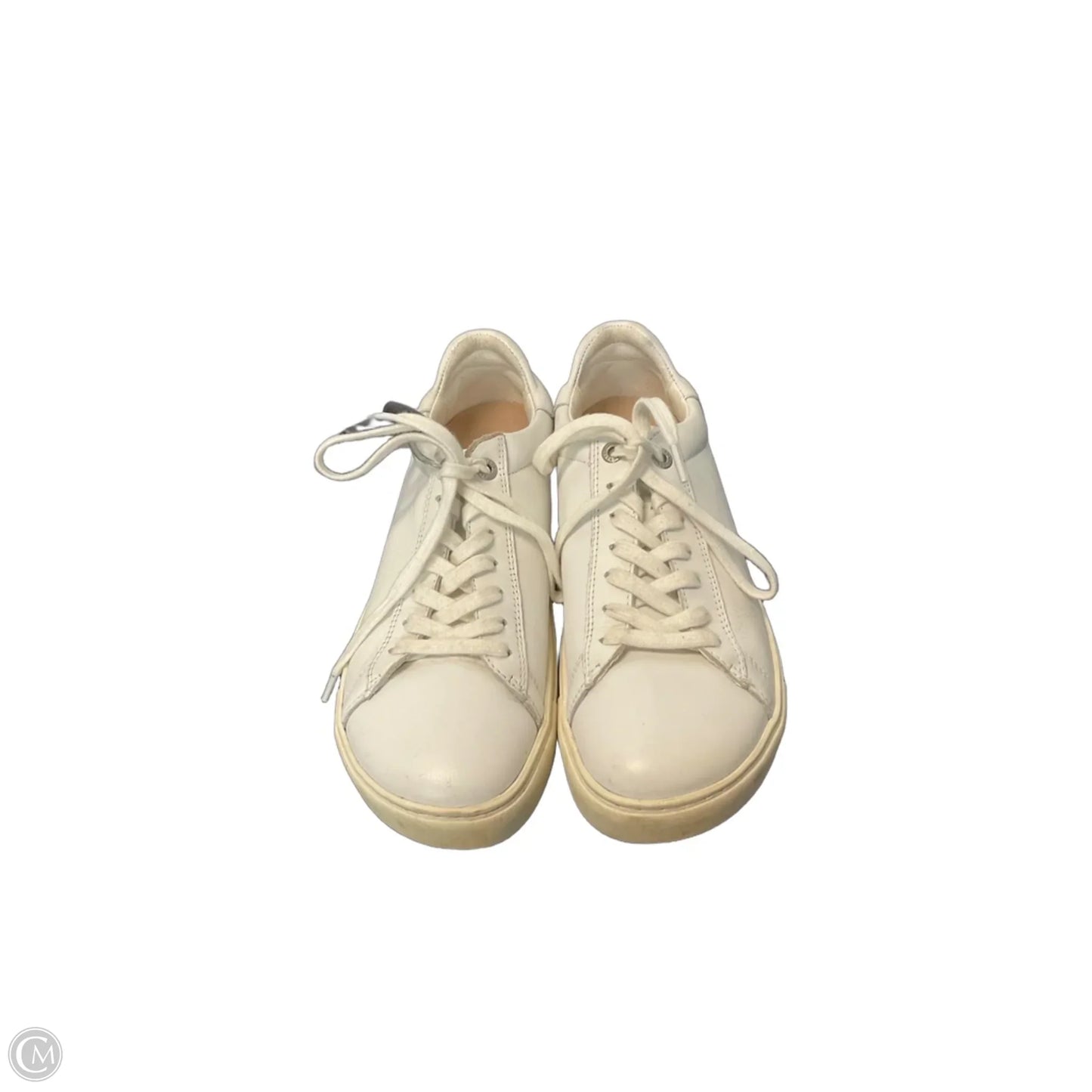 Shoes Athletic By Birkenstock In White, Size: 6.5